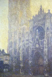 La Cattedrale di Rouen. Il Portale effetto del mattino